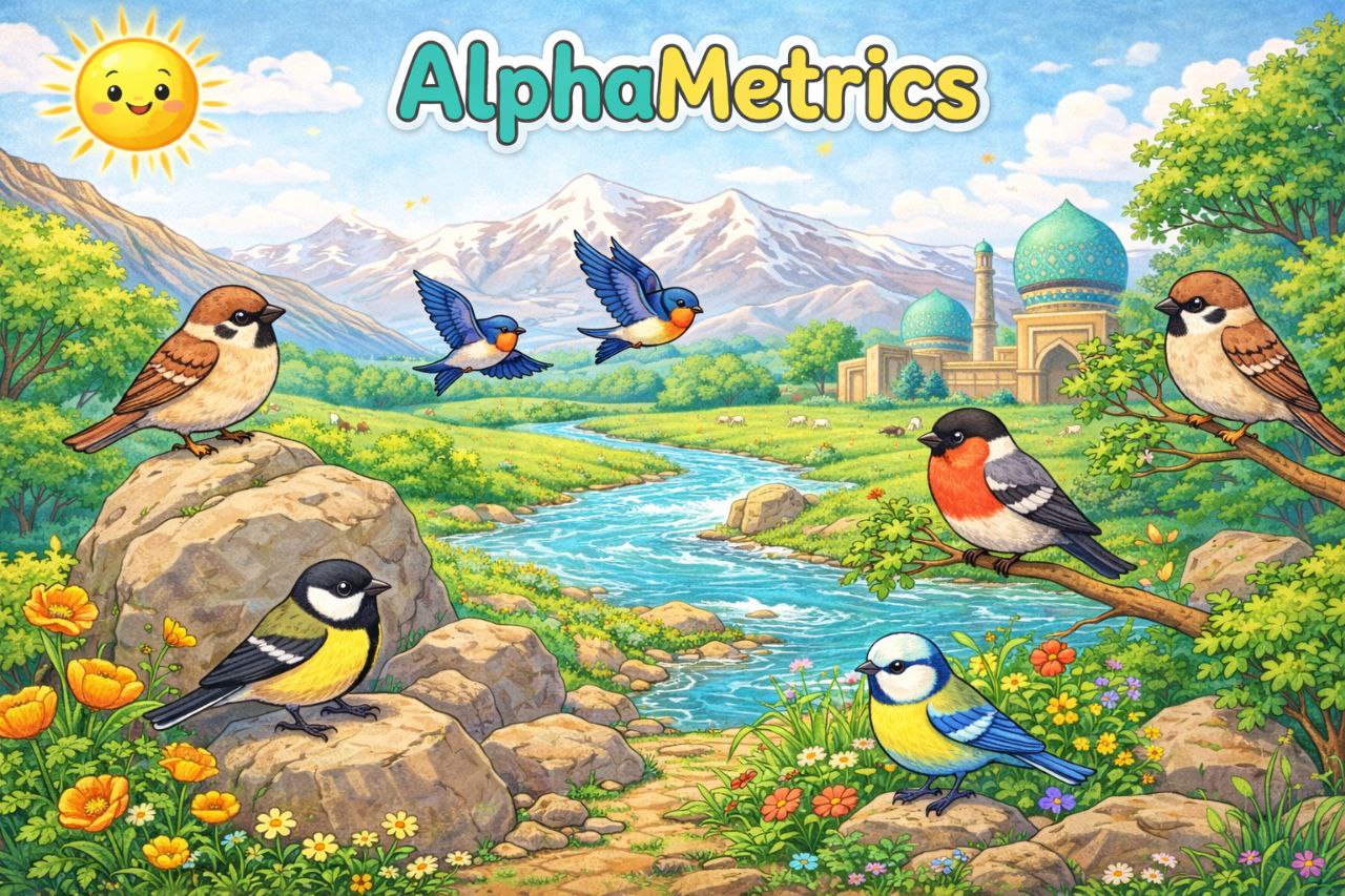 Птицы, горы Узбекистана